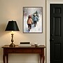 Amanti Art Bringing Home Christmas by Ohkimiko Framed Canvas Wall Art Print, 18"W x 24"H (A426710431185)~#|#~sp324385148_sc7
