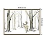 Amanti Art Christmas Forest landscape by Tara Reed Framed Canvas Wall Art Print, 33"W x 23"H (A426710345317)~#|#~sp324385193_sc7