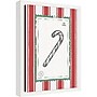Amanti Art Classic Candy Cane Stamp by Jolly and Dash Framed Canvas Wall Art Print, 10"W x 13"H (A426710430679)~#|#~sp324385212_sc7