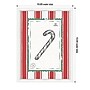 Amanti Art Classic Candy Cane Stamp by Jolly and Dash Framed Canvas Wall Art Print, 10"W x 13"H (A426710430679)~#|#~sp324385215_sc7