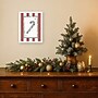 Amanti Art Classic Candy Cane Stamp by Jolly and Dash Framed Canvas Wall Art Print, 10"W x 13"H (A426710430679)~#|#~sp324385217_sc7