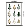 Amanti Art Evergreen Trees II by Isabelle Z Framed Canvas Wall Art Print, 23"W x 33"H (A42675456667)~#|#~sp324385222_sc7