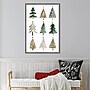 Amanti Art Evergreen Trees II by Isabelle Z Framed Canvas Wall Art Print, 23"W x 33"H (A42675456667)~#|#~sp324385224_sc7