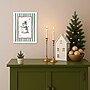Amanti Art Happy Snowman Stamp by Jolly and Dash Framed Canvas Wall Art Print, 10"W x 13"H (A426710431688)~#|#~sp324385231_sc7