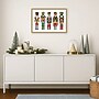 Amanti Art Holiday Nutcrackers I by Farida Zaman Framed Canvas Wall Art Print, 23"W x 16"H (A42678027670)~#|#~sp324385249_sc7