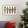 Amanti Art Holiday Nutcrackers I by Farida Zaman Framed Canvas Wall Art Print, 23"W x 16"H (A42678027670)~#|#~sp324385250_sc7