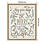 Amanti Art Merry and Bright Holly by Anne Tavoletti Framed Canvas Wall Art Print, 16"W x 20"H (A42675322566)~#|#~sp324385331_sc7