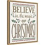 Amanti Art Believe in the Magic of Christmas by Anne Tavoletti Framed Canvas Wall Art Print, 16"W x 20"H (A42675322565)~#|#~sp324385345_sc7