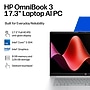 HP OmniBook 3 17.3" LCD Laptop, Intel Core 3 304 (2026), 8GB RAM, Backlit Keyboard, 22+ Hour Battery, 128GB UFS, Windows 11~#|#~sp324385358_sc7