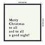 Amanti Art Merry Christmas To All by Portfolio Framed Canvas Wall Art Print, 22"W x 22"H (A426710345908)~#|#~sp324385510_sc7