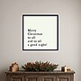Amanti Art Merry Christmas To All by Portfolio Framed Canvas Wall Art Print, 22"W x 22"H (A426710345908)~#|#~sp324385511_sc7
