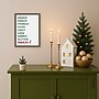 Amanti Art Santas Reindeer Names by Jolly and Dash Framed Canvas Wall Art Print, 10"W x 13"H (A426710430792)~#|#~sp324385557_sc7