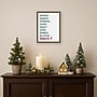 Amanti Art Santas Reindeer Names by Jolly and Dash Framed Canvas Wall Art Print, 10"W x 13"H (A426710430792)~#|#~sp324385559_sc7
