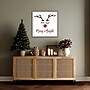 Amanti Art Reindeer Merry and Bright by Portfolio Framed Canvas Wall Art Print, 22"W x 22"H (A42678396610)~#|#~sp324385582_sc7
