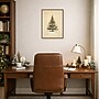 Amanti Art Snowy Christmas Tree Lights by Jolly and Dash Framed Canvas Wall Art Print, 18"W x 24"H (A426710430583)~#|#~sp324385610_sc7