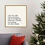Amanti Art Simple Christmas I Cream by Laura Marshall Framed Canvas Wall Art Print, 22"W x 22"H (A42675456270)~#|#~sp324385617_sc7