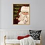 Amanti Art Secret Santa by Patricia Pinto Framed Canvas Wall Art Print, 23"W x 28"H (A42678027631)~#|#~sp324385624_sc7