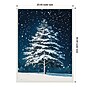 Amanti Art Winter Snowy Pine Tree by Pictufy Studio Framed Canvas Wall Art Print, 23"W x 30"H (A426710345298)~#|#~sp324385806_sc7