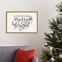 Amanti Art Vintage Christmas V Red by Becky Thorns Framed Canvas Wall Art Print, 23"W x 16"H (A42675448974)~#|#~sp324385878_sc7