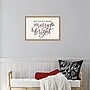 Amanti Art Vintage Christmas V Red by Becky Thorns Framed Canvas Wall Art Print, 23"W x 16"H (A42675448974)~#|#~sp324385879_sc7