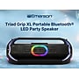 Emerson Triad Grip XL Portable Bluetooth LED Party Speaker, Black (EDSP-5001)~#|#~sp324386851_sc7