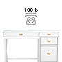 Linon Home Decor Products Peggy 48"W Side Storage Desk, White (862272WHT01U)~#|#~sp324445124_sc7