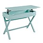 Linon Home Decor Products Peggy 42"W Lift Top Desk, Pastel Turquoise (99422PTU01U)~#|#~sp324445201_sc7