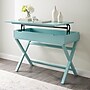 Linon Home Decor Products Peggy 42"W Lift Top Desk, Pastel Turquoise (99422PTU01U)~#|#~sp324445206_sc7