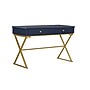 Linon Home Decor Products Emma 48"W Desk, Navy Blue (AHWDESKBLD1)~#|#~sp324445209_sc7