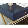 Linon Home Decor Products Emma 48"W Desk, Navy Blue (AHWDESKBLD1)~#|#~sp324445213_sc7