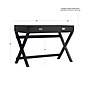 Linon Home Decor Products Peggy 44"W Writing Desk, Black (862264BLK01U)~#|#~sp324445255_sc7