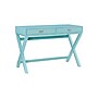 Linon Home Decor Products Peggy 44"W Writing Desk, Blue (862264BLU01U)~#|#~sp324445257_sc7