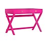 Linon Home Decor Products Peggy 44"W Writing Desk, Raspberry (862264RASP01U)~#|#~sp324445266_sc7