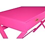 Linon Home Decor Products Peggy 44"W Writing Desk, Raspberry (862264RASP01U)~#|#~sp324445268_sc7