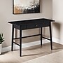 Linon Home Decor Products Charlotte 42"W Writing Desk, Black (826313BLK01U)~#|#~sp324445666_sc7