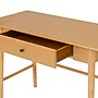 Linon Home Decor Products Charlotte 42"W Writing Desk, Natural (826313NAT01U)~#|#~sp324445700_sc7