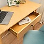 Linon Home Decor Products Charlotte 42"W Writing Desk, Natural (826313NAT01U)~#|#~sp324445702_sc7
