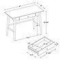 Linon Home Decor Products Charlotte 42"W Writing Desk, Natural (826313NAT01U)~#|#~sp324445703_sc7
