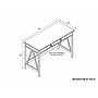 Linon Home Decor Products Titian 46"W Desk, Tobacco (86154ATOB-01-KD-U)~#|#~sp324445720_sc7