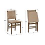 Linon Home Décor Products Norwich Woven Back Folding Dining Chair, Natural, 2/Set (018376NAT02ASU)~#|#~sp324508901_sc7