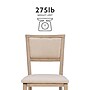 Linon Home Décor Products Keira Pad Folding Dining Chair, 2/Set (01821GWASH02ASU)~#|#~sp324508947_sc7
