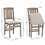 Linon Home Décor Products Triena Mission Folding Dining Chair, 2/Set (01825GWASH02ASU)~#|#~sp324508959_sc7