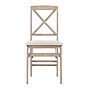 Linon Home Décor Products Triena X-Back Folding Dining Chair, 2/Set (01826GWASH02ASU)~#|#~sp324508965_sc7