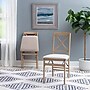 Linon Home Décor Products Triena X-Back Folding Dining Chair, 2/Set (01826GWASH02ASU)~#|#~sp324508968_sc7
