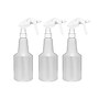 Hospeco 24 oz. Spray Bottle with Trigger, Clear/White, 3/Pack,(ST5024WG580003)~#|#~sp324510671_sc7