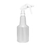 Hospeco 24 oz. Spray Bottle with Trigger, Clear/White, 3/Pack,(ST5024WG580003)~#|#~sp324510673_sc7