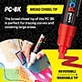 POSCA PC-8K Water-Based Paint Markers, Broad Tip, Red (PC8Kred)~#|#~sp324675576_sc7