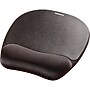 Fellowes Gel Non-Skid Mouse Pad/Wrist Rest Combo, Black (9117801)~#|#~sp324675944_sc7
