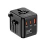 CODi International Travel AC Adapter, USB-C/USB-A, Universal Plug, Black (ITA1036-CA)~#|#~sp324675960_sc7