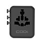 CODi International Travel AC Adapter, USB-C/USB-A, Universal Plug, Black (ITA1036-CA)~#|#~sp324675962_sc7